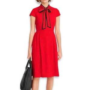 J.Crew Tie Neck Dress 365 Crepe SZ 6